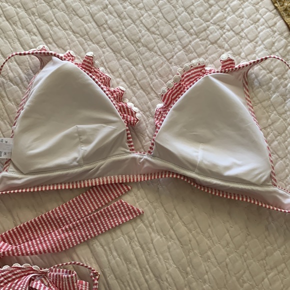 J Crew seersucker bikini top and bottom - Picture 6 of 6
